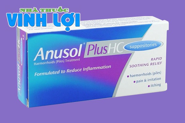 Thuốc đặt hậu môn chữa bệnh trĩ Anusol – HC
