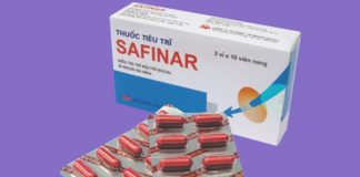 Thuốc tiêu trĩ Safinar
