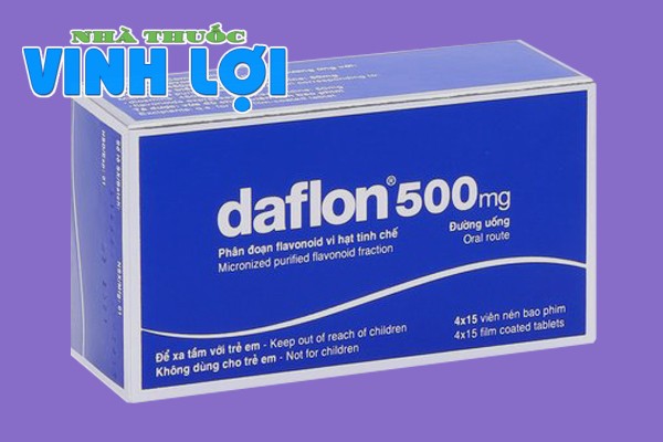 Hình ảnh hộp thuốc Daflon 500mg