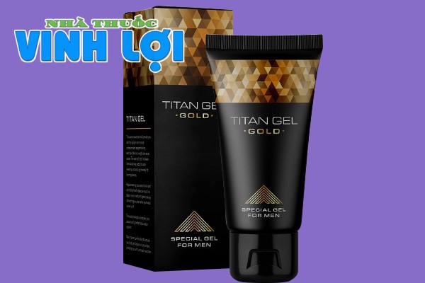 Hình ảnh hộp và Tuyp Titan Gel Gold
