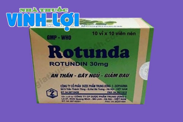 Hộp thuốc ngủ Rotunda 30mg