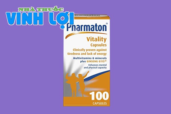 Pharmaton vitality capsules