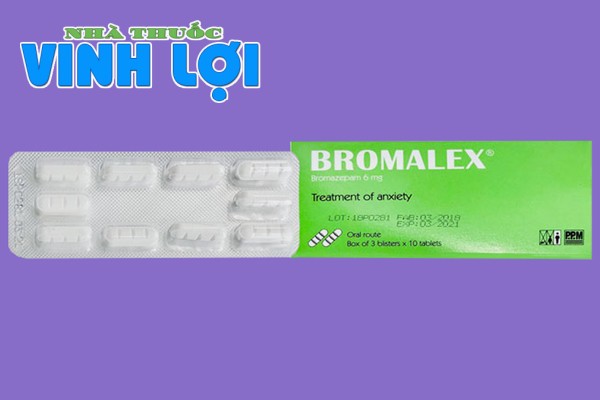 Hình ảnh của Bromalex 6mg Pillbox
