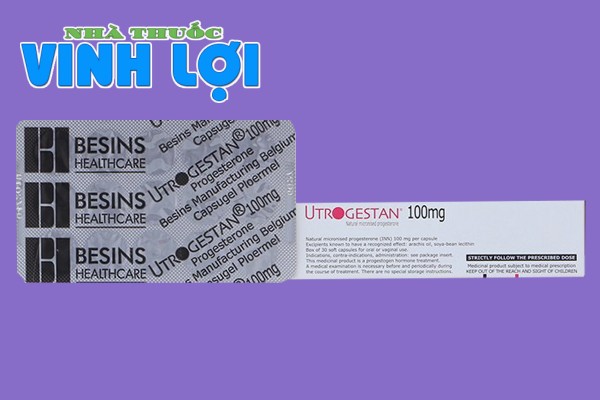 Hình ảnh thuốc Utrogestan 100mg