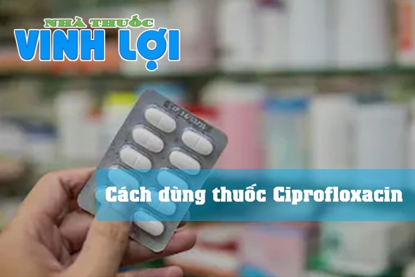Liều dùng và cách dùng thuốc Ciprofloxacin