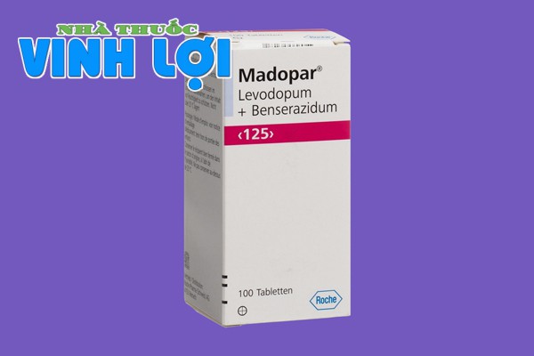 Hình ảnh hộp thuốc Madopar 125mg
