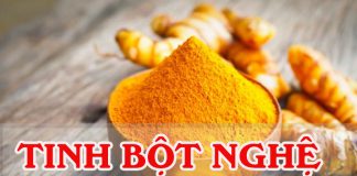 Tinh bột nghệ- sản phẩm dưỡng da từ thiên nhiên