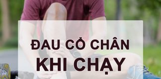 Đau mỏi cổ chân khi chạy