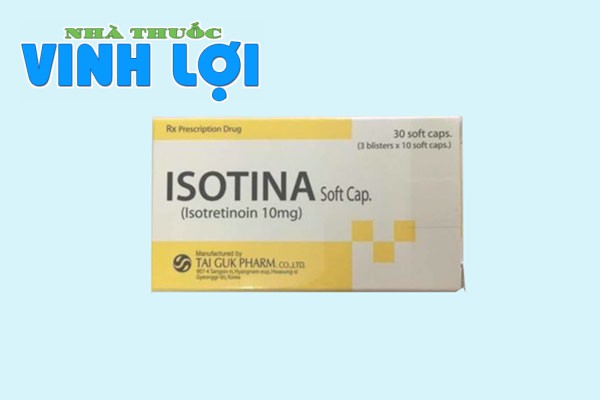 Lưu ý khi sử dụng isotina trị mụn