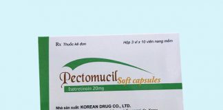 pectomucil 20mg trị mụn trứng cá nặng