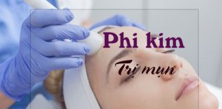 Phi kim trị mụn kích thích sản sinh tế bào mới