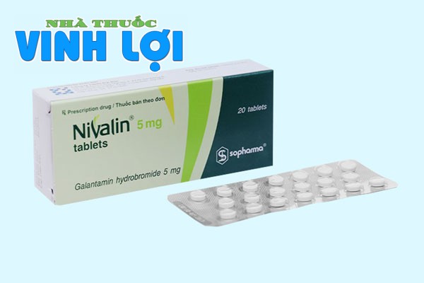 Hình ảnh thuốc Nivalin 5mg dạng viên uống