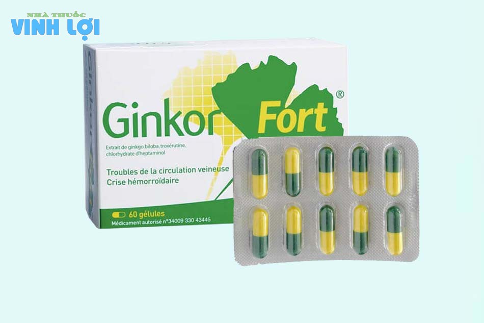 Cách sử dụng - Liều dùng Ginkor Fort