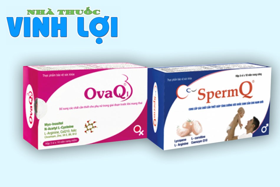 Kinh nghiệm kết hợp OvaQ1 và SpermQ