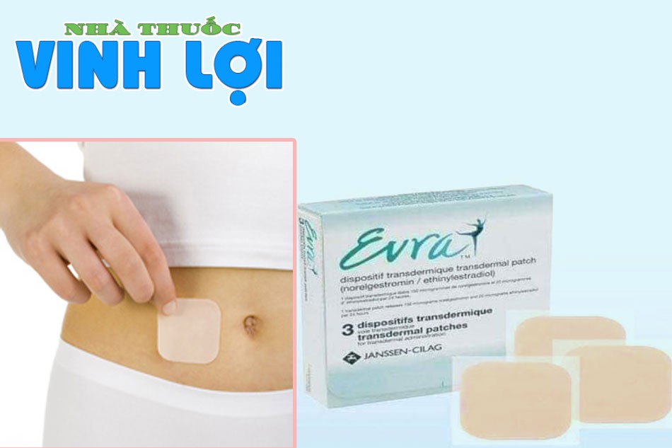 Miếng dán tránh thai Evra là một sản phẩm được dùng cho phụ nữ muốn phòng tránh mang thai