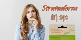 Kem Strataderm đến từ Thụy Sĩ trị sẹo mặt hiệu quả