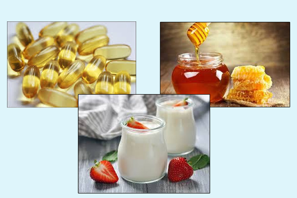 Sử dụng mật ong, sữa chua kết hợp với Vitamin E trị sẹo rỗ