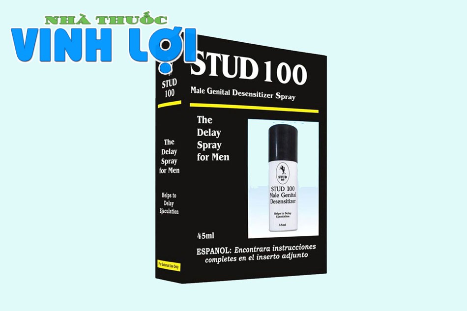 Thuốc xịt tăng cường sinh lực nam giới Stud 100