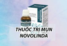 Thuốc trị mụn Novolinda