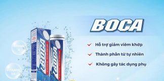 Hình ảnh viên sủi xương khớp Boca