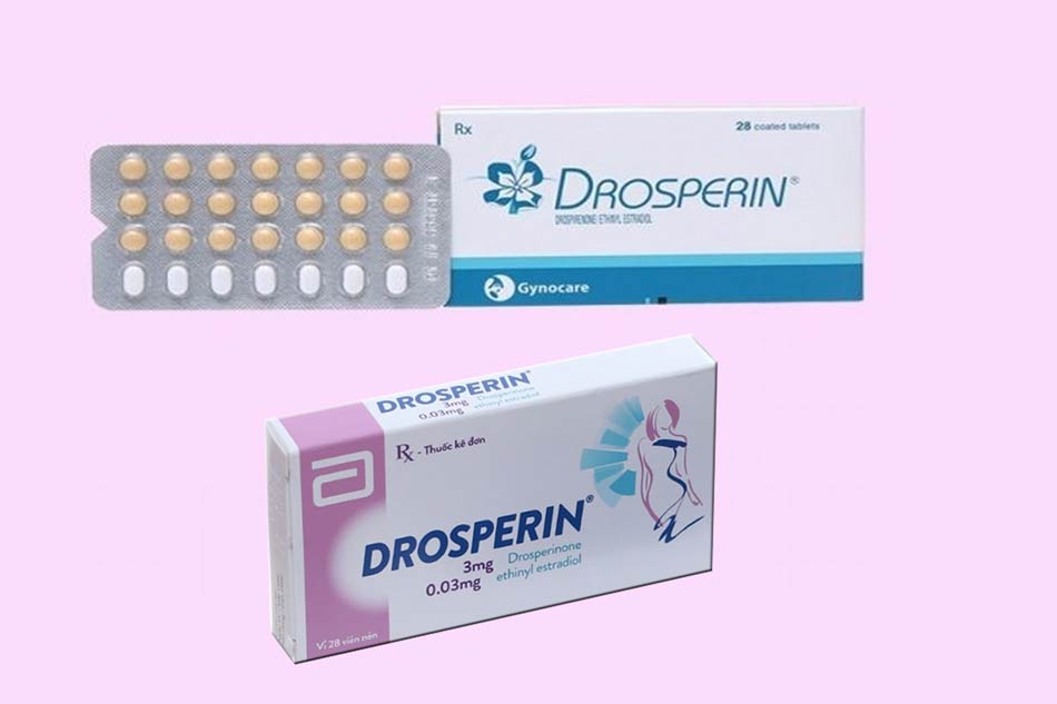 Drosperin là loại màu xanh và loại màu hồng