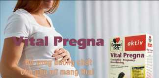 Thuốc bổ cho bà bầu Vital Pregna