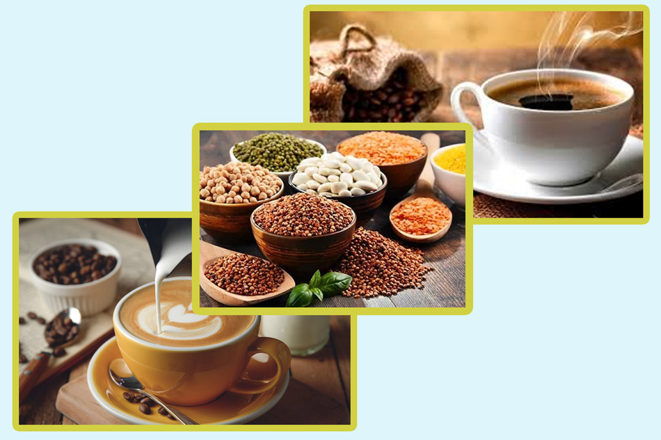 Bột ngũ cốc và cà phê cũng là những giải pháp giảm cân hữu hiệu