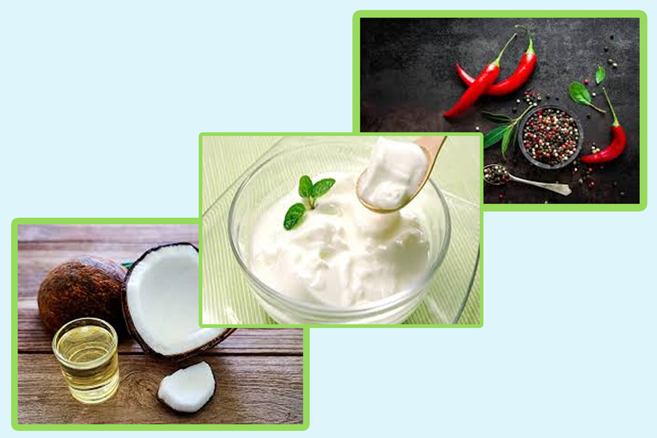 Ớt, dầu dừa, sữa chua nguyên chất giúp giảm cân một cách hiệu quả 