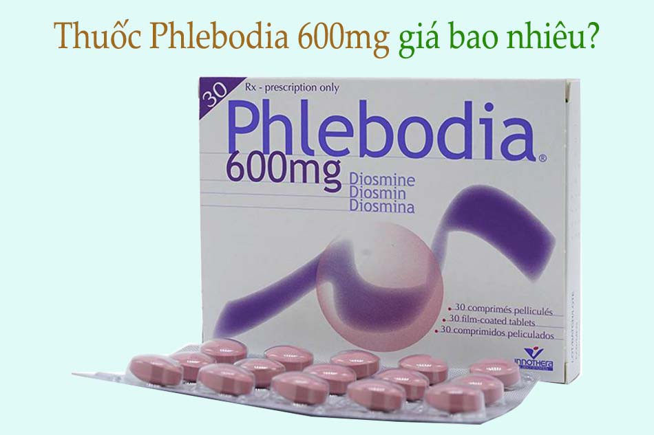 Thuốc Phlebodia 600mg giá bao nhiêu?