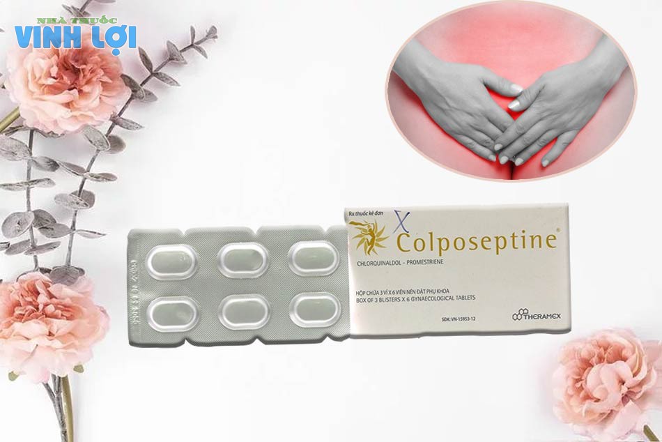 Thuốc đặt viêm phụ khoa Colposeptine