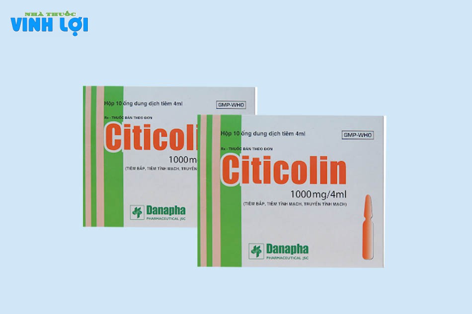 Thuốc viên Citicoline 500mg, thuốc tiêm Citicoline giá bao nhiêu?