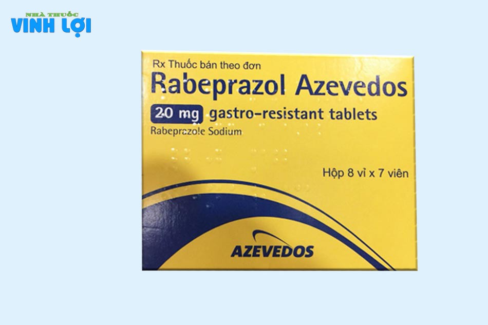Rabeprazole Azevedos 20mg là thuốc đăc trị các bệnh về dạ dày 