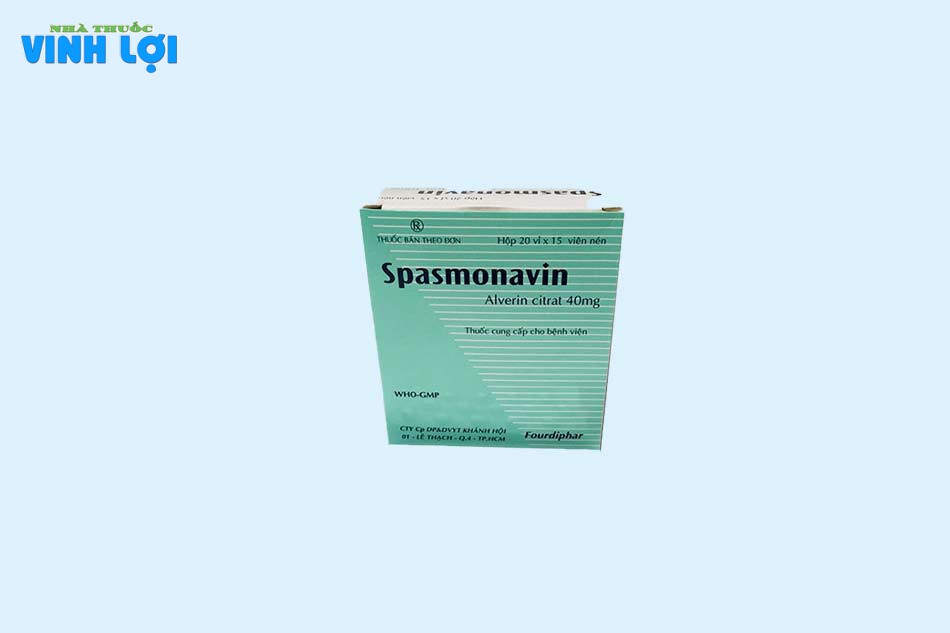 Tác dụng Spasmonavin