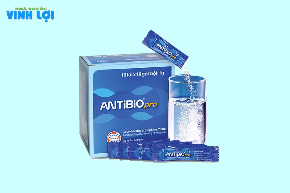 Tác dụng của men Antibio Pro 1g