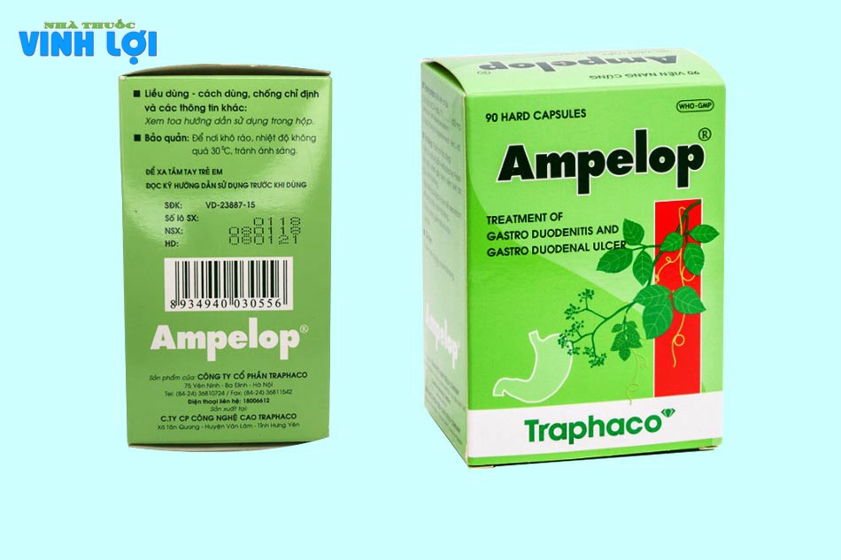 Thuốc Ampelop của Traphaco giá bao nhiêu?
