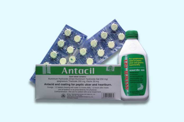Thuốc Antacil: Thành phần, Công dụng, Giá bán