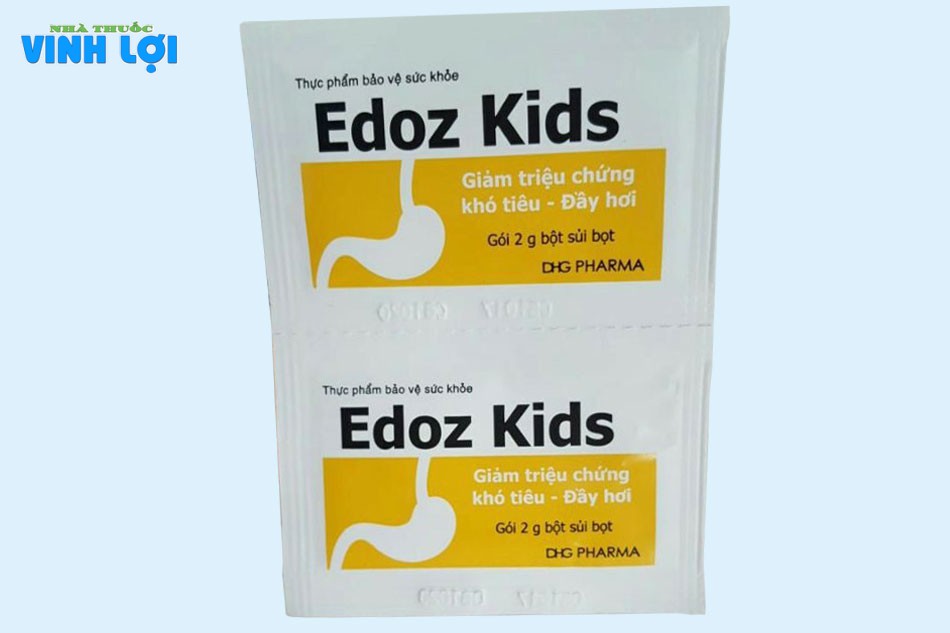 Tác dụng của bột sủi Edoz Kids