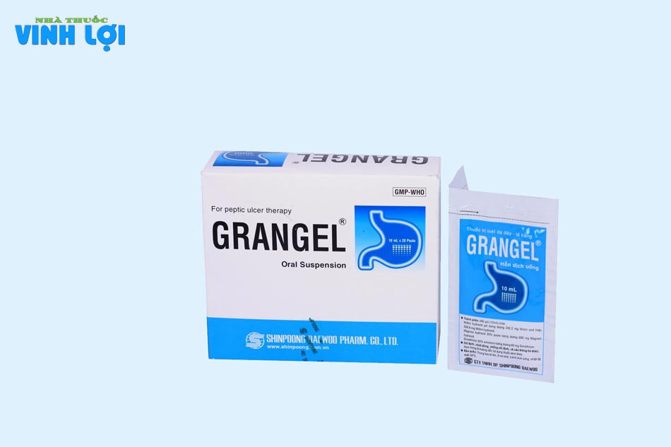 Thuốc Grangel hỗn dịch là thuốc thuộc nhóm thuốc về đường tiêu hóa