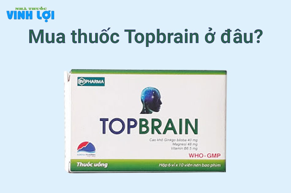 Mua thuốc Topbrain ở đâu?