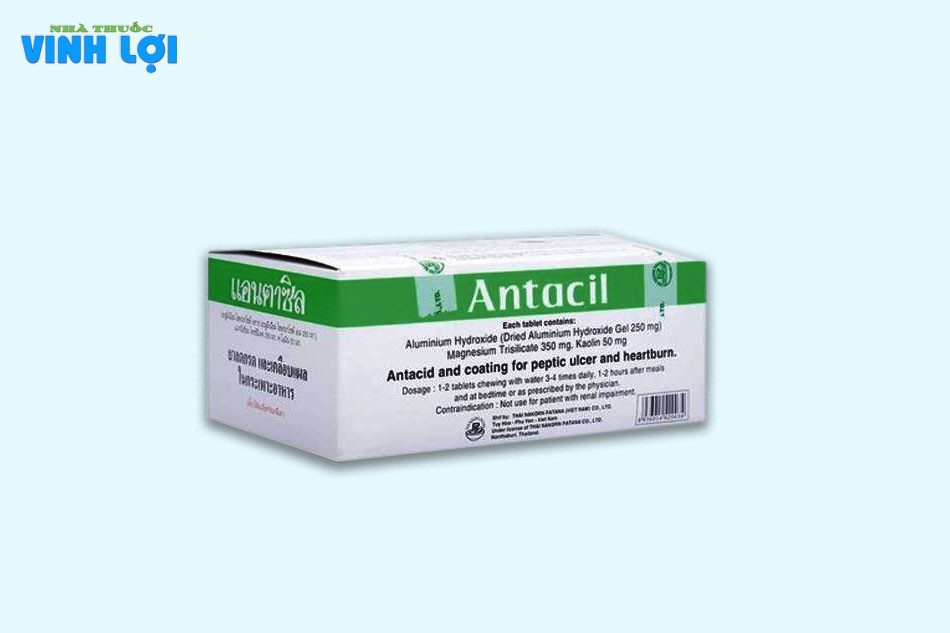 Tìm hiểu thông tin chi tiết về thuốc Antacil