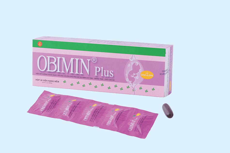 Obimin là thuốc sử dụng cho bà bầu và phụ nữ đang trong giai đoạn cho con bú 