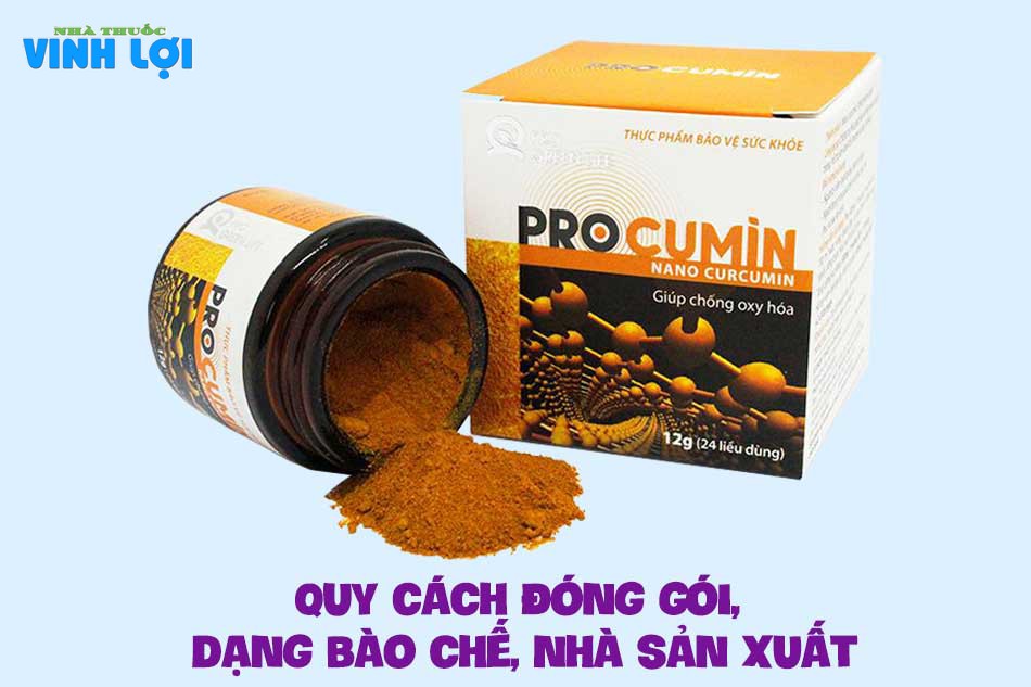 Quy cách đóng gói, dạng bào chế, nhà sản xuất