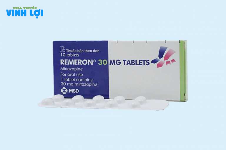 Thuốc Remeron 30mg Tablets Tác dụng, Hướng dẫn sử dụng, Giá bán