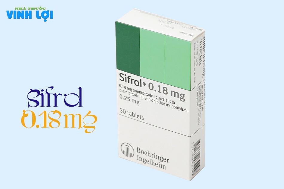 Thuốc Sifrol 0.18mg