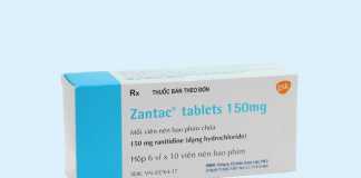 Thuốc dạ dày Zantac 150mg