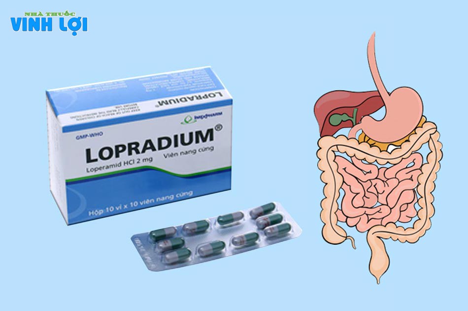 Lopradium được sản xuất bởi ông ty cổ phần Dược phẩm IMEXPHARM