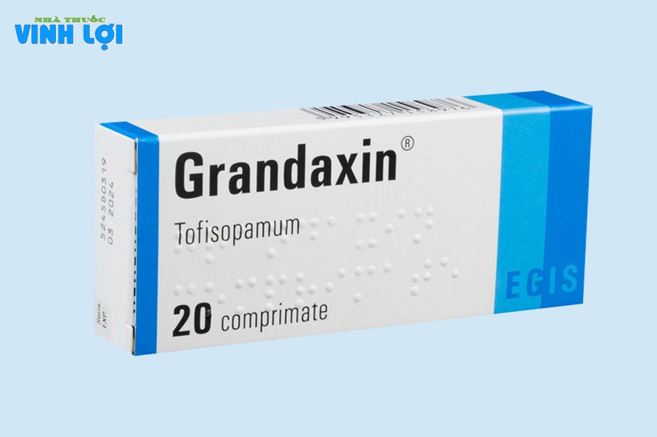 Hình ảnh hộp thuốc Grandaxin 50mg