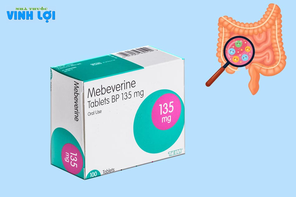 Thuốc Mebeverine 135mg là thuốc về đường tiêu hóa, dặc biệt các bệnh liên quan đến dạ dày