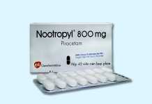 Thuốc Nootropyl 800mg có tác dụng gì? Hướng dẫn sử dụng, giá bán