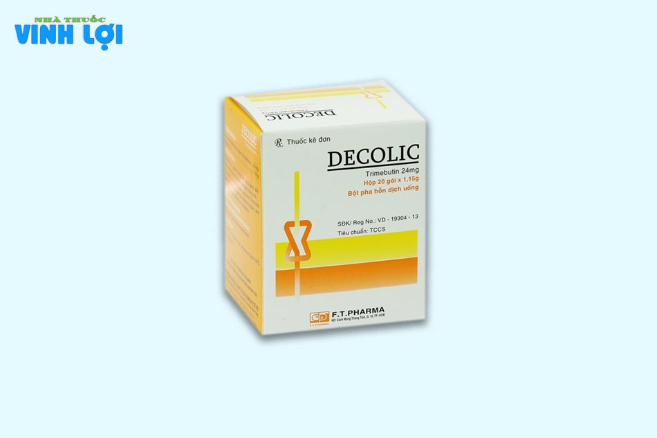 Tìm hiểu thông tin về thuốc Decolic